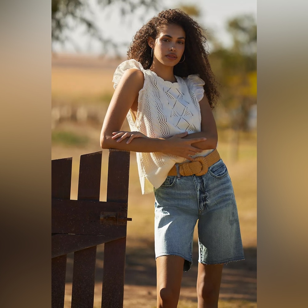 Pilcro for Anthropologie denim short